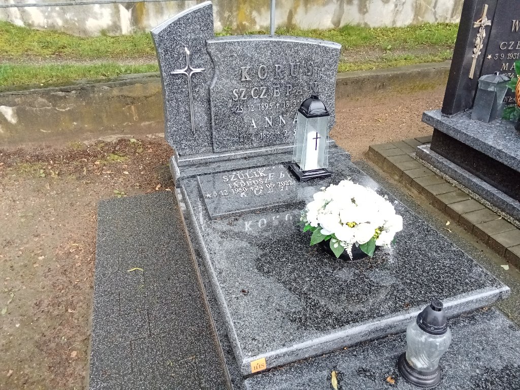 Grób Szczepan Korus